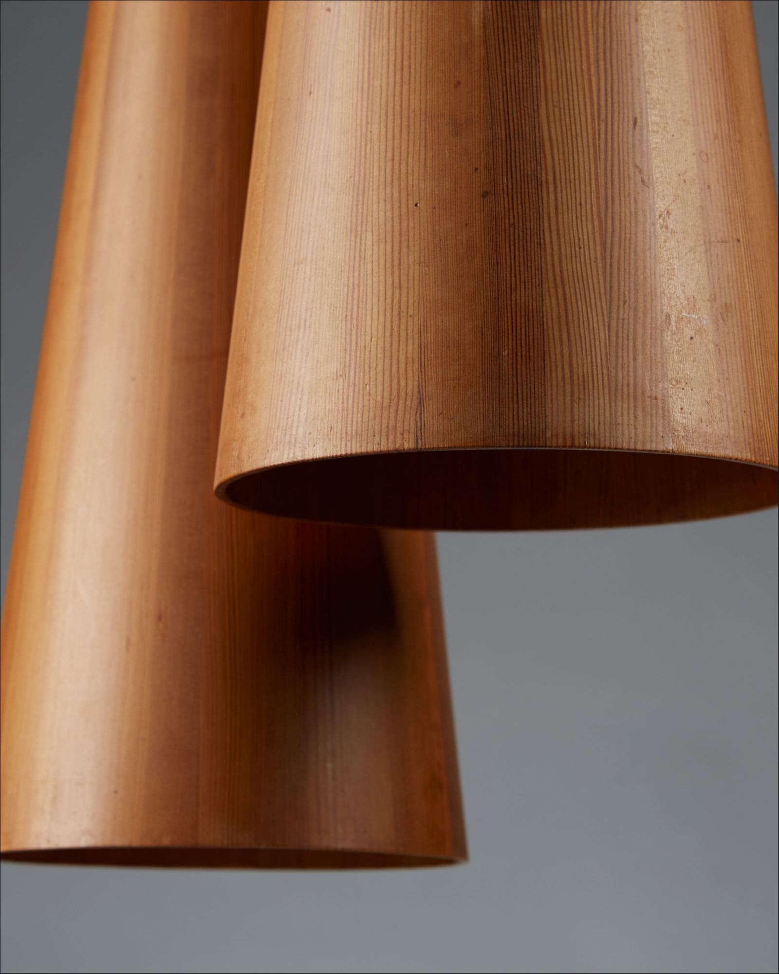 Accord Elemental Nybegynder Pair of ceiling lamps Jörgen Wolff for Christian A. Wolff Denmark 1950's