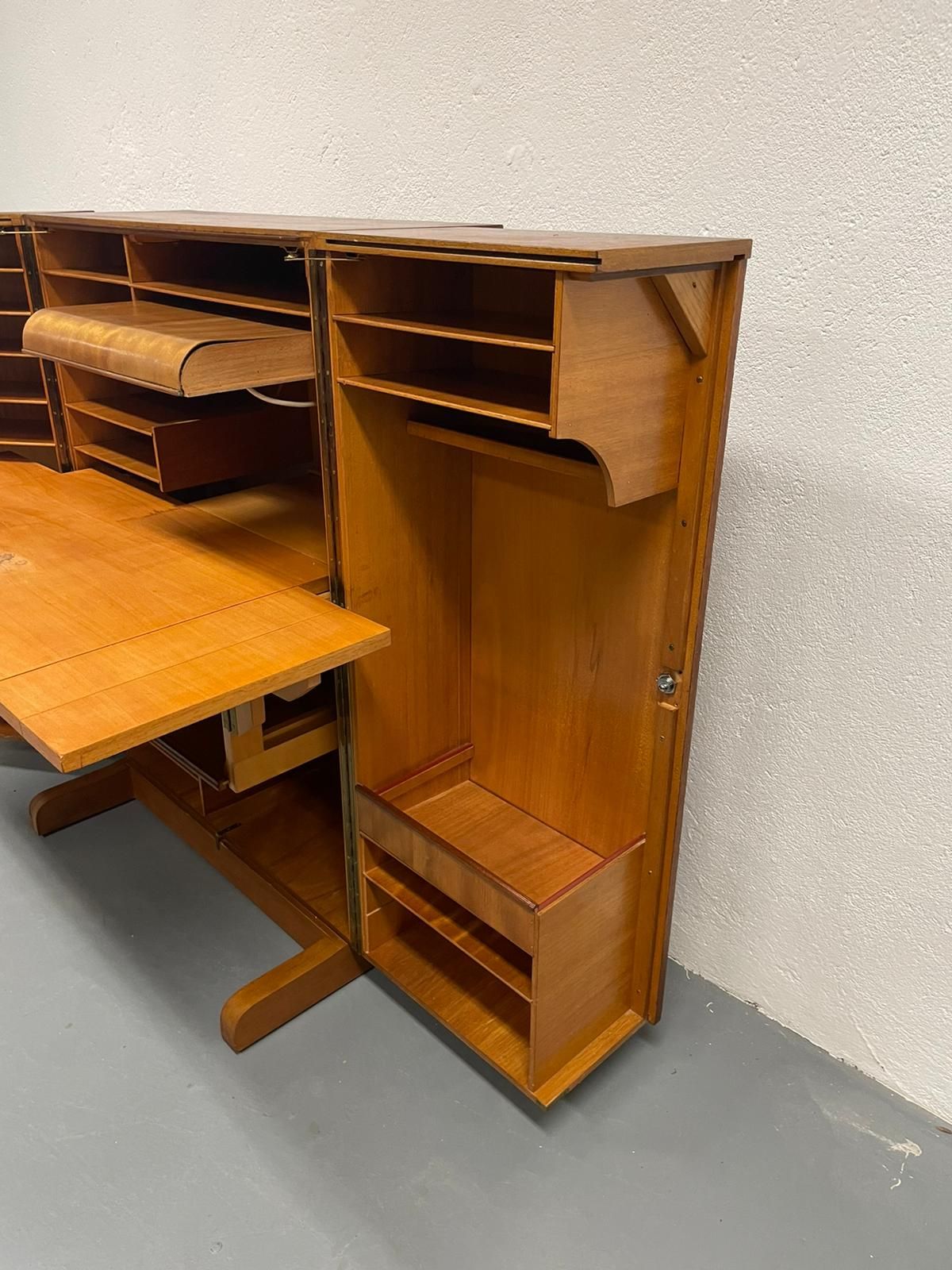 Vintage folding desk Magic Box by Mummenthaler and Meier