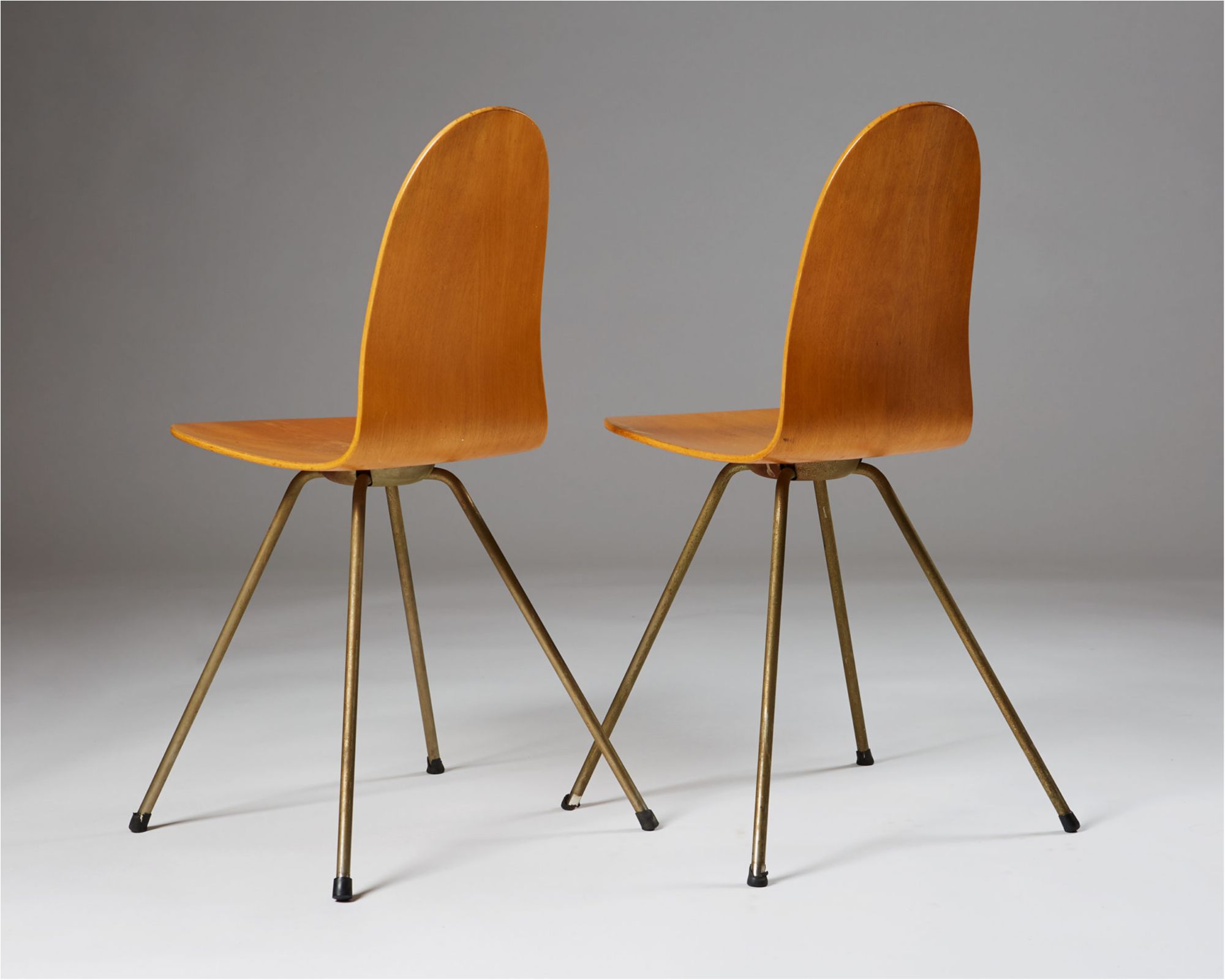 Chairs The Tongue by Arne Jacobsen Denmark 1955