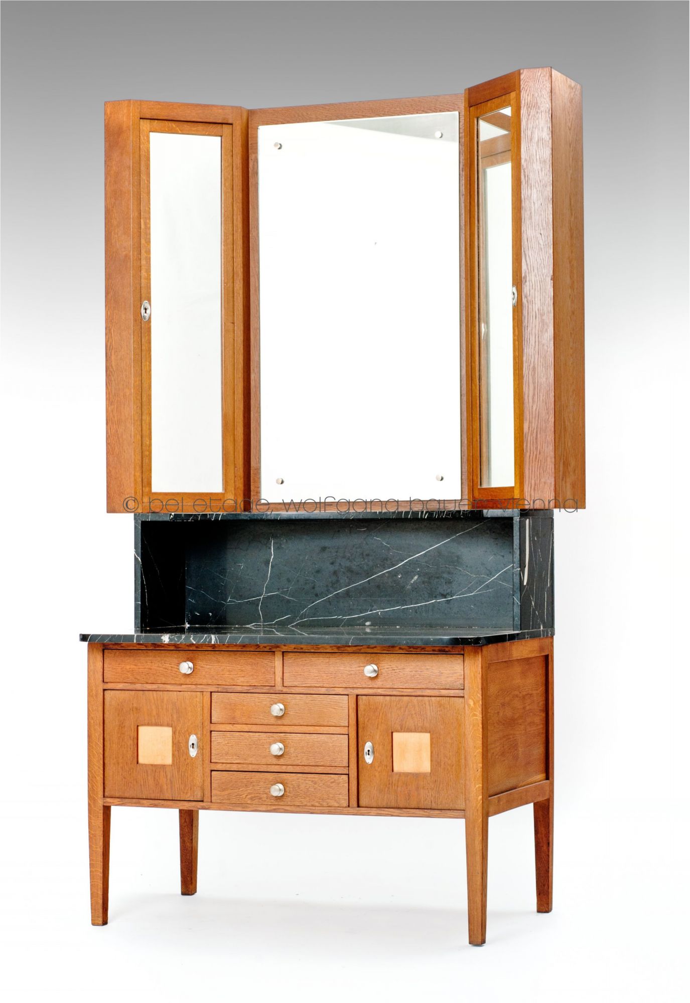 School Of Prof Josef Hoffmann Wiener Kunst Im Haus Suite Of Furniture Vienna Around 1903