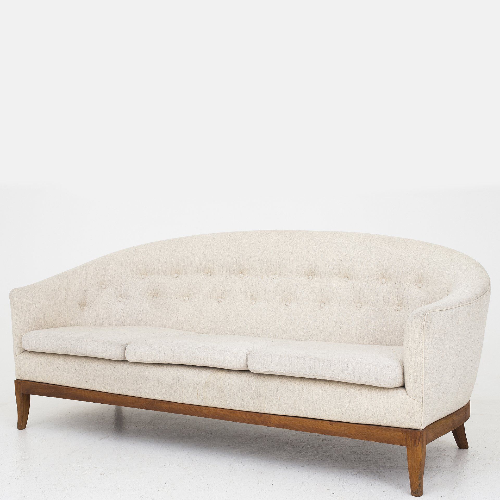Sofa in light wool