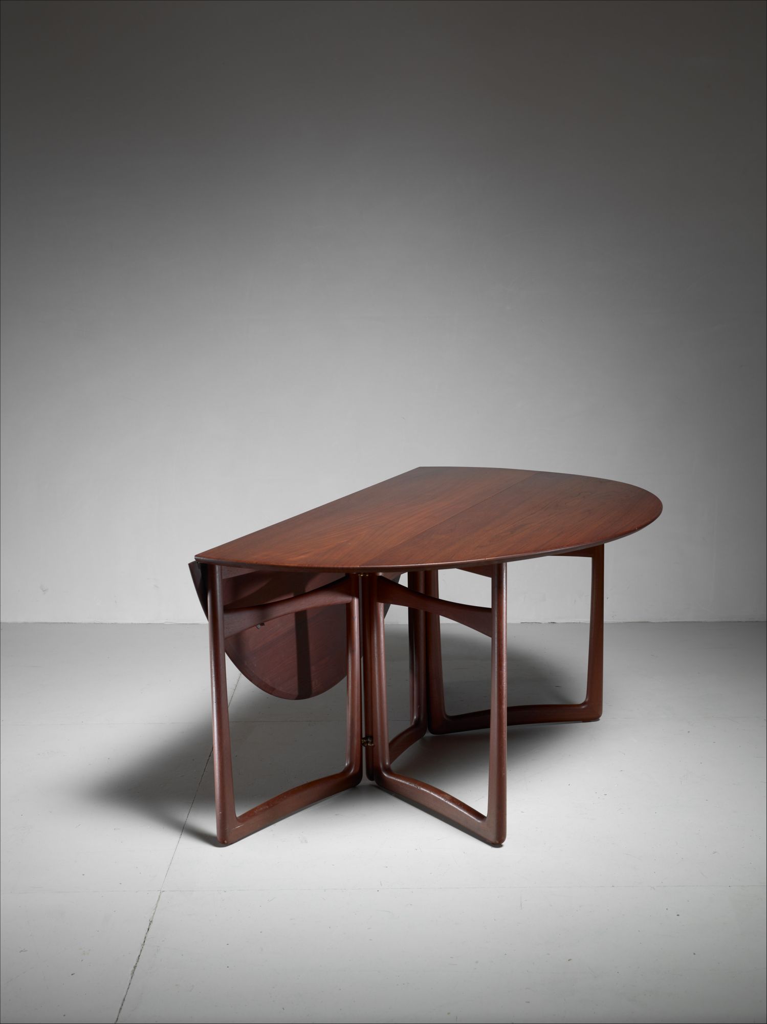 Peter Hvidt Drop Leaf Desk Or Dining Table Denmark 1960s