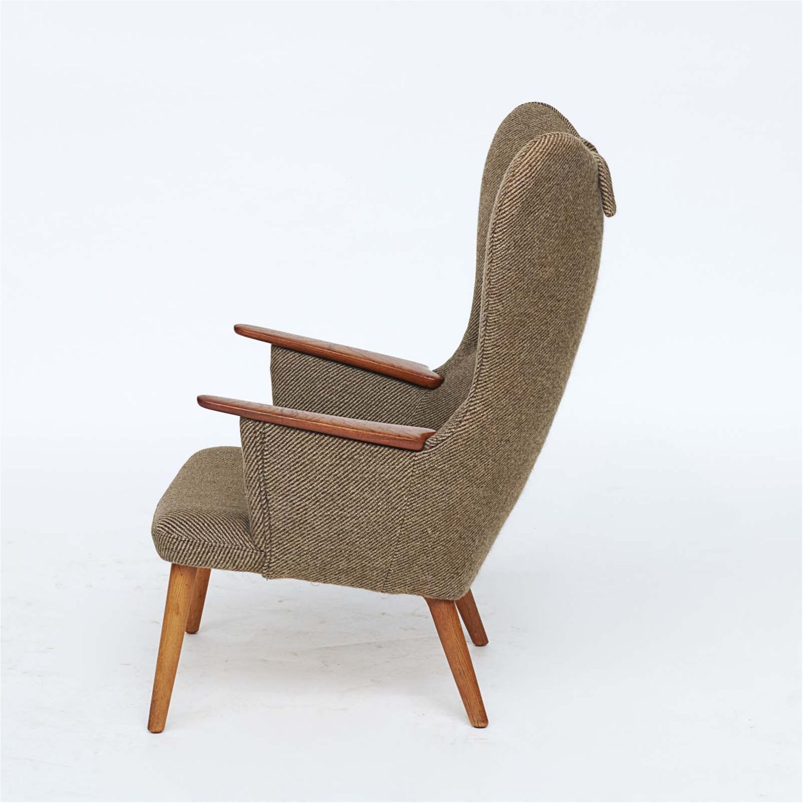 Hans J Wegner Mama Bear Armchair Original Design Circa 1954