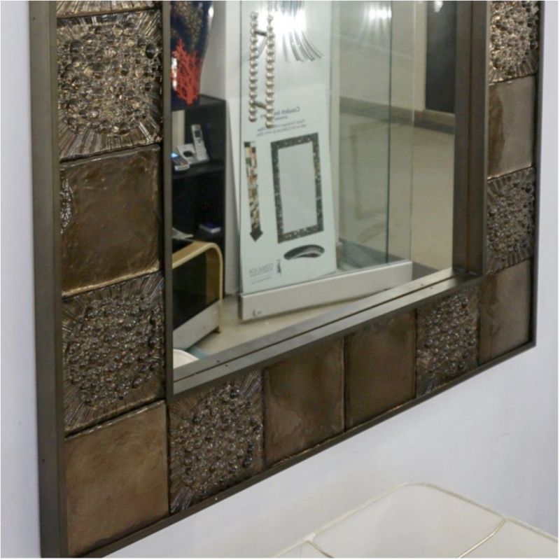 bronze mirror tiles