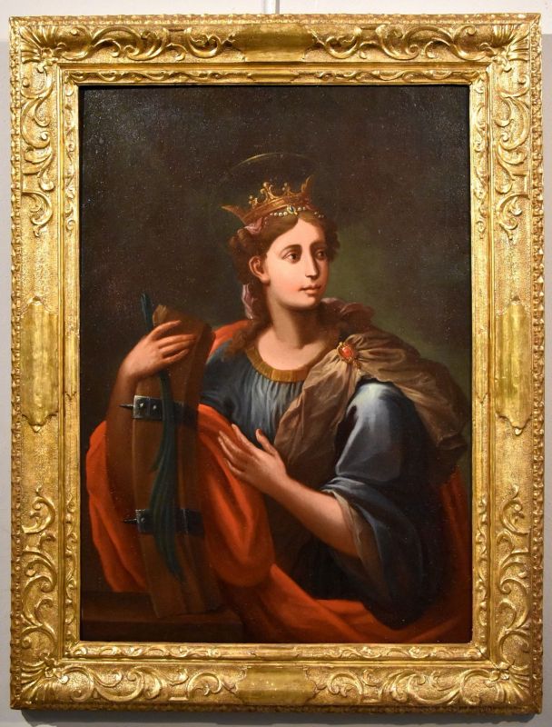 Saint Catherine Of Alexandria, Girolamo Scaglia ( Tuscany, Lucca 1620