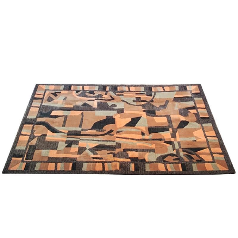 1990s Gorgeous Rug by Giorgetto Giugiaro for Paracchi. Made In Italy