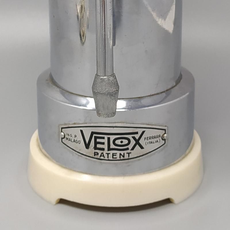 1950s Italian Big Velox Espresso Coffee Machine designed by P. Malago