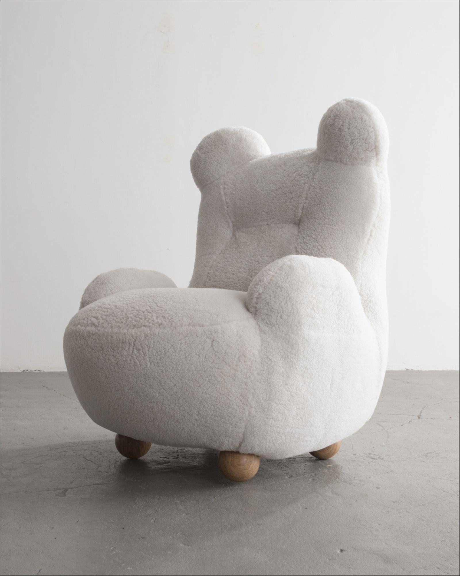 "Baby Bear" Armchair by Pierre Yovanovitch, France, 2016.