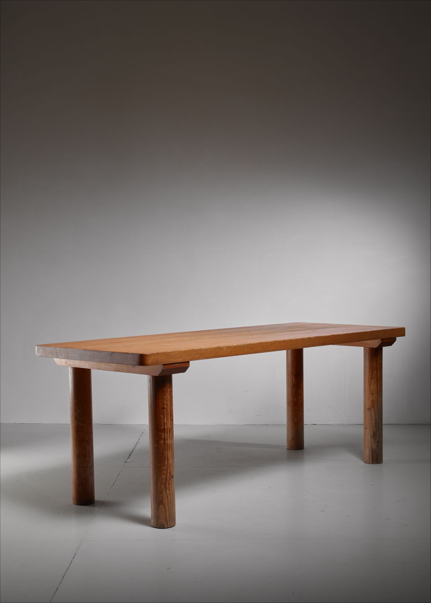 Charlotte Perriand pine Les Arcs table, France, 1960s