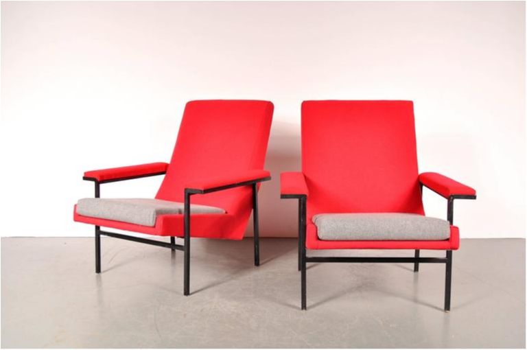 Arp Chairs For Steiner France 1950s