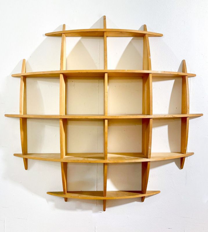 Mid Century Modern "Tyco" Wall Shelf by Manfredo Massironi for Nikol