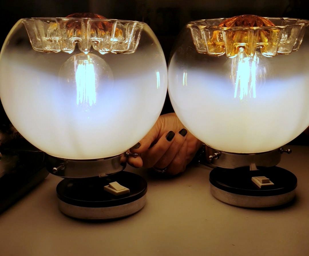Shaker Style Zinc Finish Electric Lanterns - a Pair