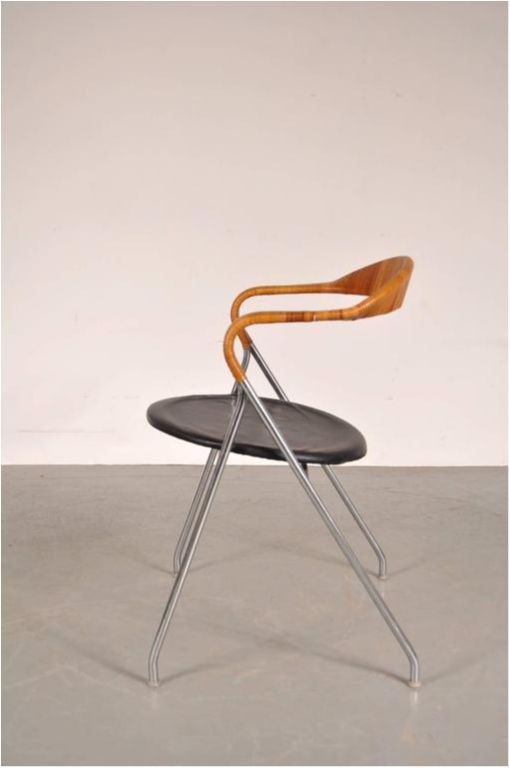 1955s Saffa He103 Chair By Hans Eichenberger For Dietiker Switzerland