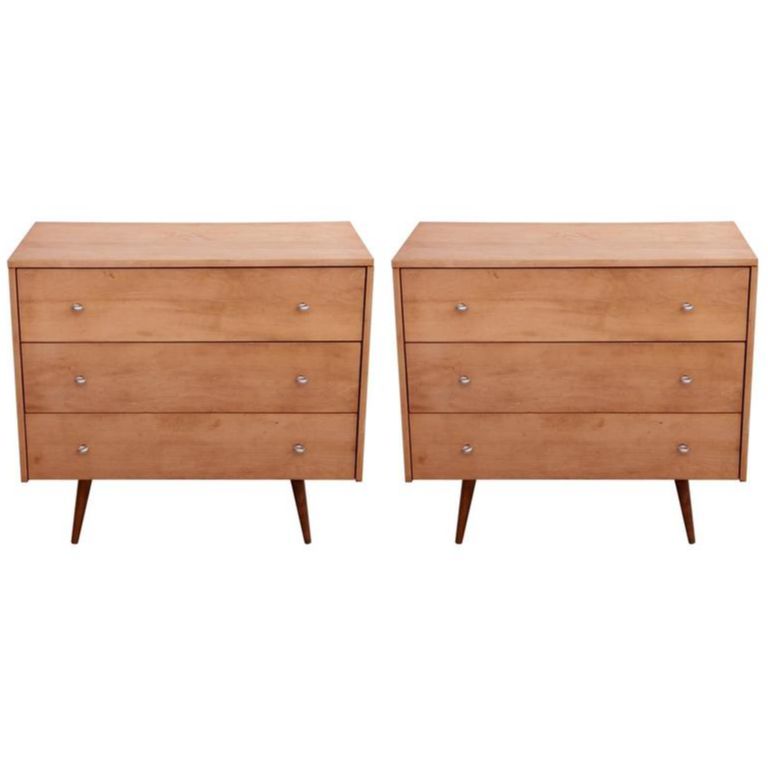 Pair Of Chest Of Drawers Dressers By Paul Mccobb For Planner Group